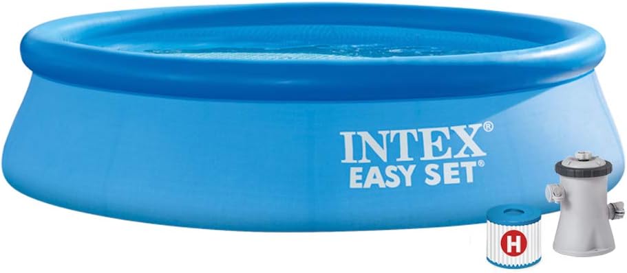 INTEX Piscina rotonda smontabile Prism Frame 4,5 metri con sistema di filtraggio | Leroy Merlin